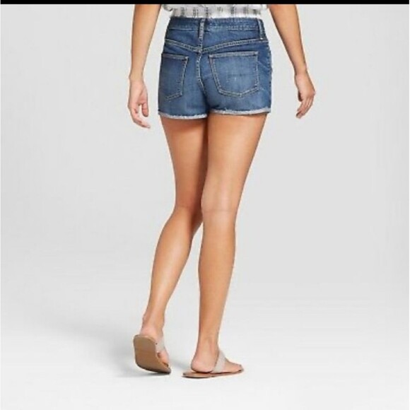 Universal Thread Button Fly Hi Rise Shortie Shorts - Picture 2 of 9